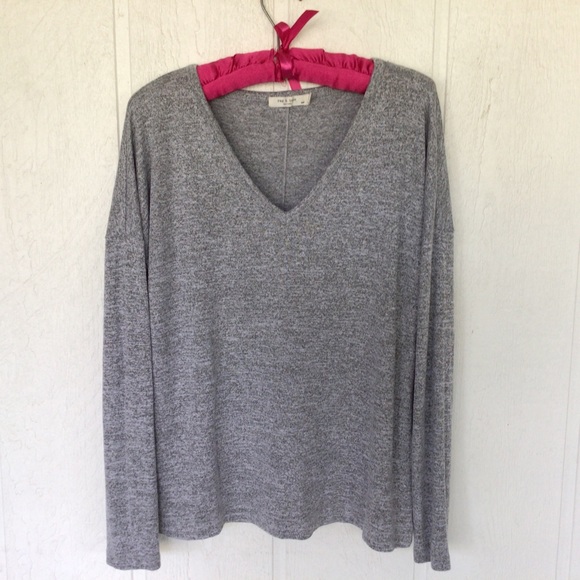 RAG & BONE V NECK LONG SLEEVED TEE SHIRT SMALL - Picture 5 of 14